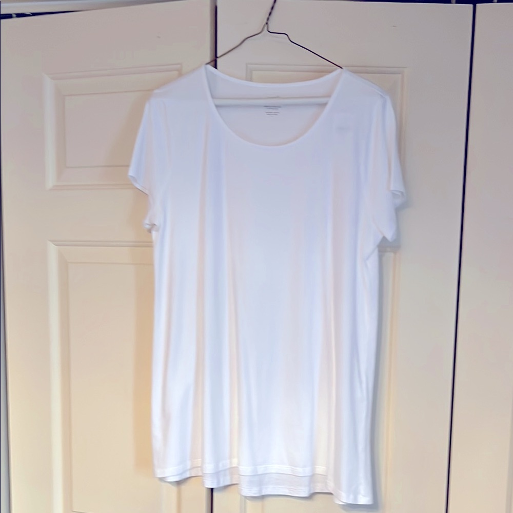 NWT J JILL PUREJILL White Women's Top Size M